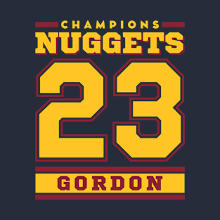 Nuggetsss Basketball Champions 2023 Gordon Edition Varsity T-Shirt