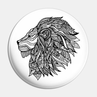 Decorative Lion Pin