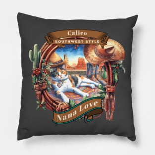 Sedona Cat Southwest Style Nana Love 38C Pillow