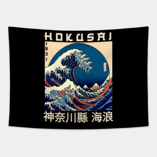 The Great Wave Off Kanagawa Tapestry