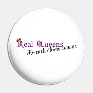 Real Queens fix each others crowns Pin