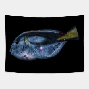 Galaxy Blue Tang Tapestry