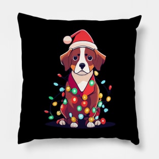 Christmas Tree Dog Pillow