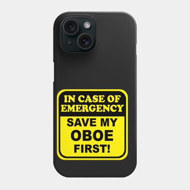 Save My Oboe Phone Case by evisionarts