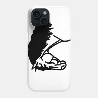 thick mane horse Phone Case