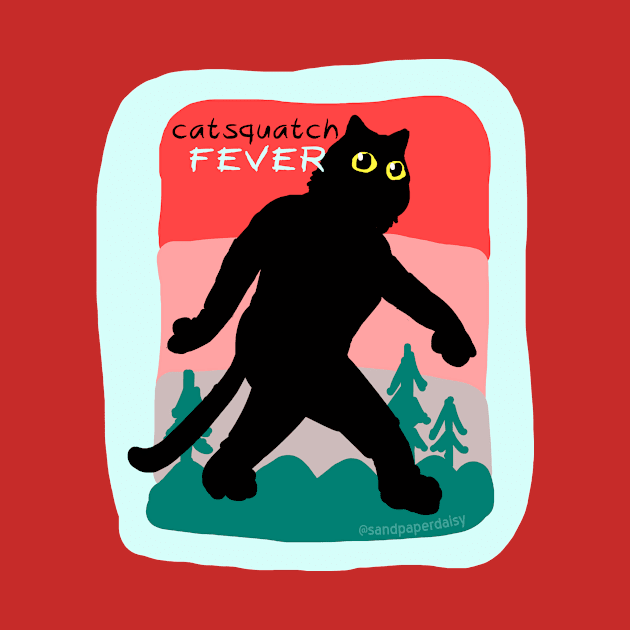 CATSQUATCH FEVER bae cute chibi bigfoot sasquatch squatch cat by sandpaperdaisy