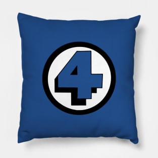 Fantastic Four logo art Pillow