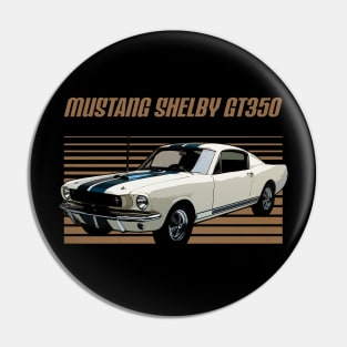 Ford Mustang Shelby GT350 1965 Awesome Automobile Pin