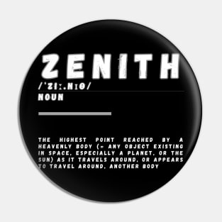 Word Zenith Pin