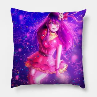 Ai oshi no ko fan art  design Pillow