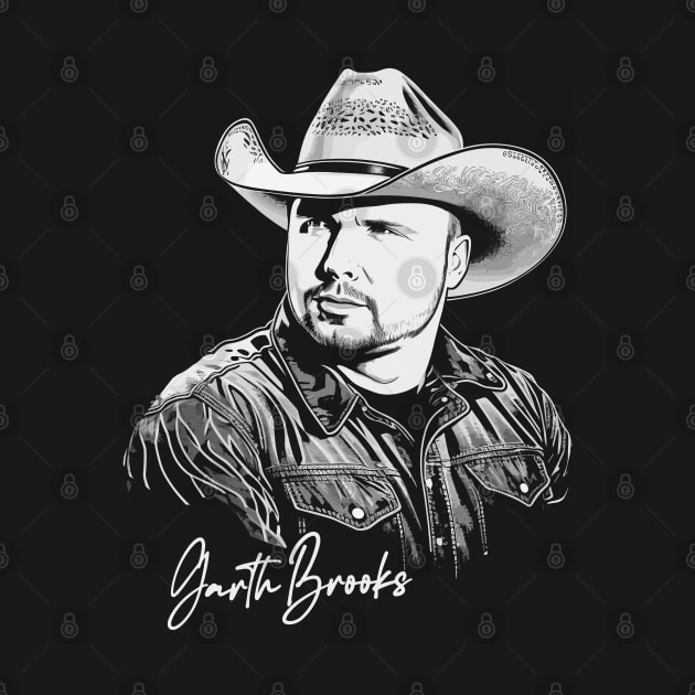 Garth Brooks // 90s Retro Fan Artwork by DankFutura