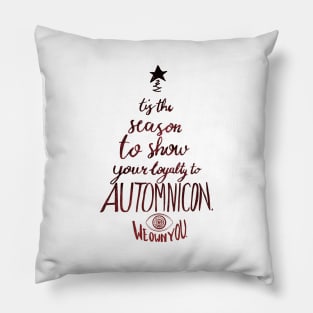 Merry Brucemas from Automnicon Pillow