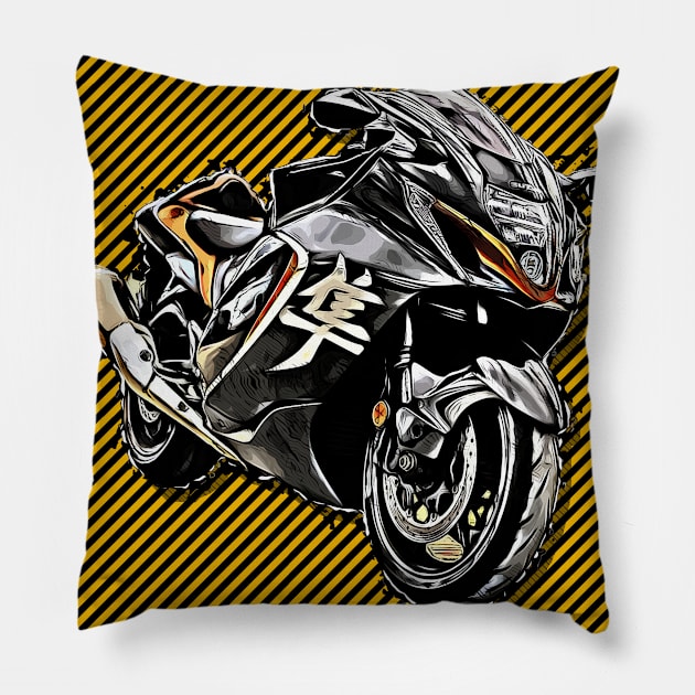 Hayabusa Pillow by RifkyAP28