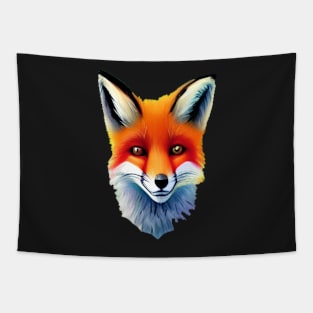 BEAUTIFUL BROWN EYED FOX CUTE Tapestry