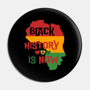 Black History Month Afro Melanin Black Women Pin