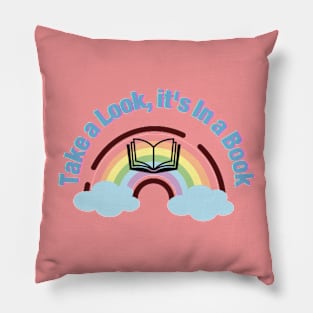 take a look its in a book Pillow