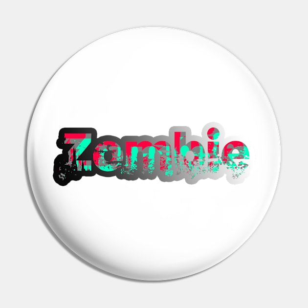 Zombie Pin by satyam012