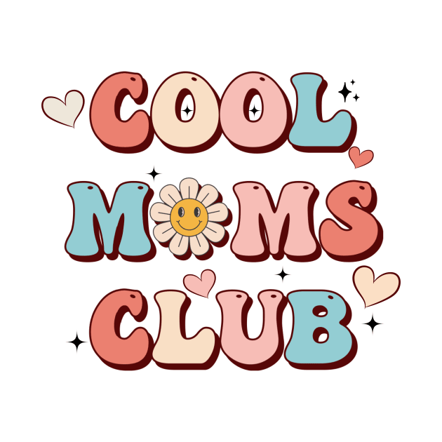 Cool moms club, mother's day vintage by Imou designs