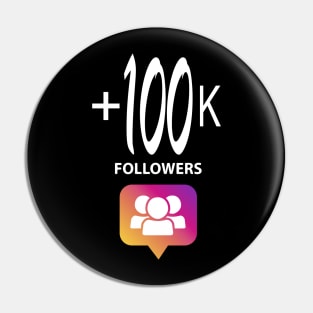 +100k Followers and Likes Instagram For You Pin