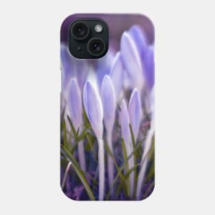 Violet Poetry of Spring Phone Case