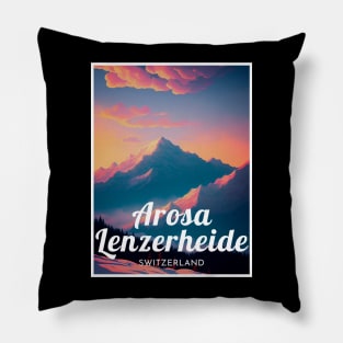 Arosa Lenzerheide ski - Switzerland Pillow