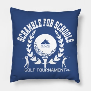 Scramble For Schools Golf Tournament Pillow