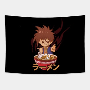 Recca Anime Ramen Mukbang Tshirt Tapestry