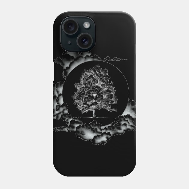 Tree of Life Floating in a Sea of Clouds Phone Case by Tred85