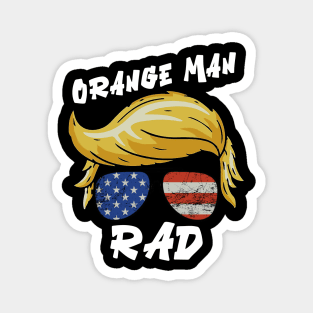 Orange Man for President Magnet