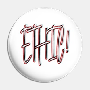 urban ethics vintage Pin