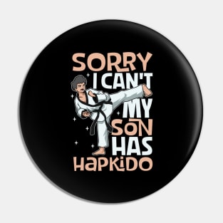 My son has Hapkido Pin