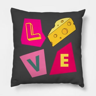 Love Cheese Pillow