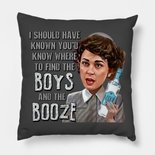 Mommie Dearest - Boys and Booze Pillow