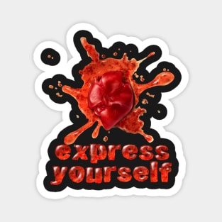 Express Yourself Magnet