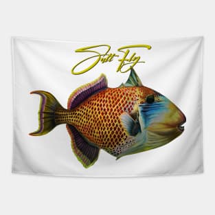 Trigger Fish Tapestry