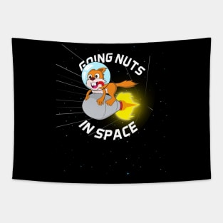 Going Nuts in Space Tapestry