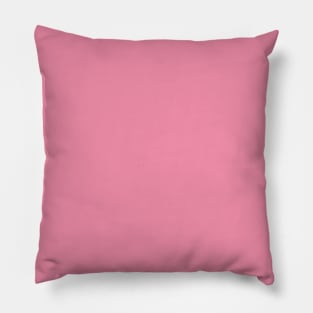 Solid watermelon Light Pink Monochrome Minimal Design Pillow