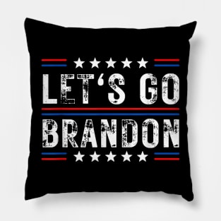 Lets Go Brandon Pillow