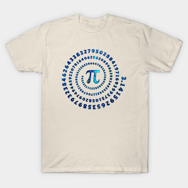 Pi Spiral, Mathematics, Pi Day, Math - Pi - T-Shirt ...