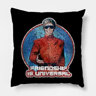 Friendship is Universal V miniseries Pillow