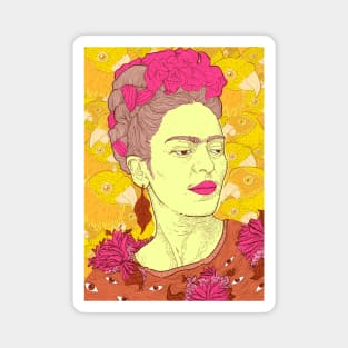 Frida Kahlo Magnet