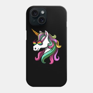 Gay Pride Unicorn Phone Case