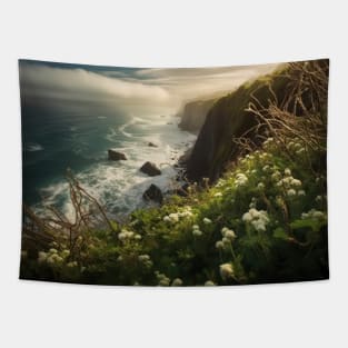 Bluffs Blossom Tendrils Tapestry