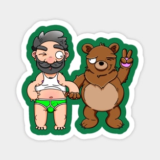 Bear Lover (No Text) Magnet