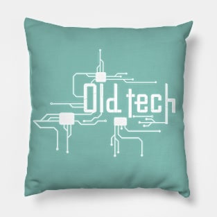 Old tech Pillow