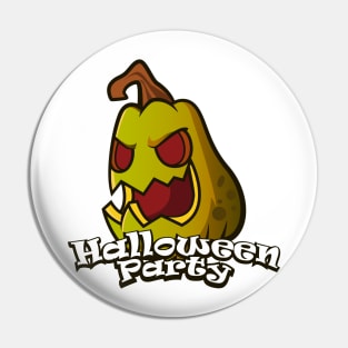 Halloween Party Pumpkin Monster Pin