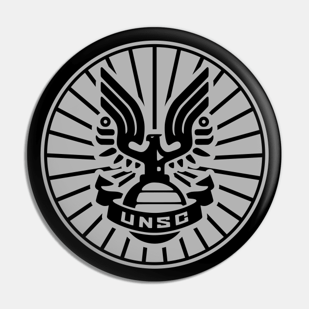 HALO UNSC Emblem Pin by Vault Emporium