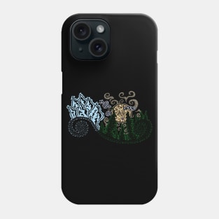 Dizzy Moon Phone Case