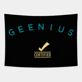 Certified geenius Tapestry