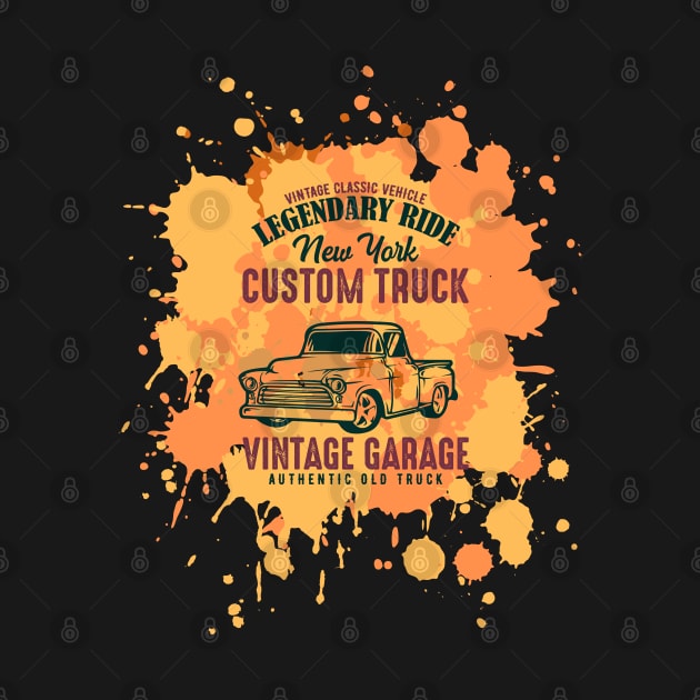 Garage custom Truck Gas Monkey by bert englefield 